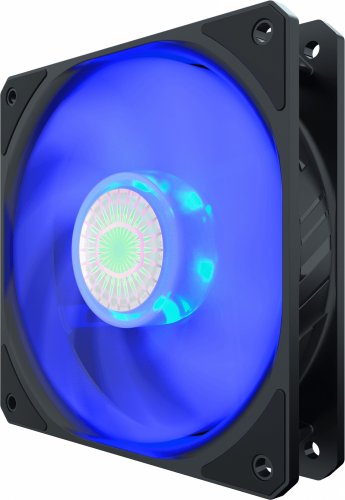 Вентилятор Cooler Master SickleFlow 120 Blue 120x120mm 4-pin 8-27dB 156gr LED Ret фото 4