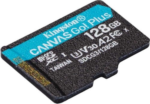 Флеш карта microSDXC 128Gb Class10 Kingston SDCG3/128GBSP Canvas Go! Plus w/o adapter фото 3