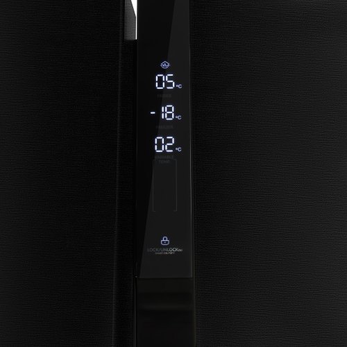 Холодильник Hyundai CS5073FV графит (трехкамерный) фото 9