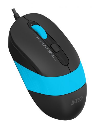 Мышь A4Tech Fstyler FM10 черный/синий оптическая (1600dpi) USB (4but) фото 5