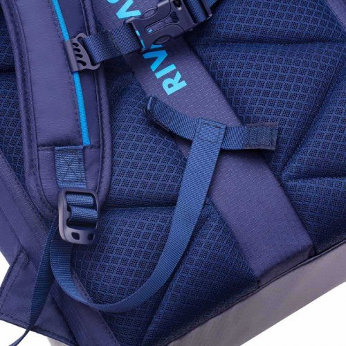 Рюкзак для ноутбука 15.6" Riva 5321 синий полиуретан фото 10