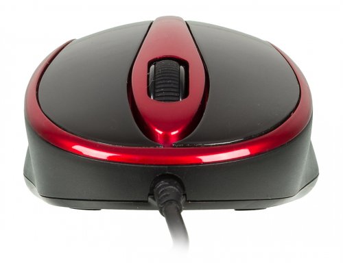 Мышь A4Tech V-Track Padless N-360 красный/черный оптическая (1000dpi) USB (3but) фото 4
