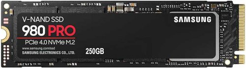 Накопитель SSD Samsung PCI-E 4.0 x4 250Gb MZ-V8P250BW 980 PRO M.2 2280