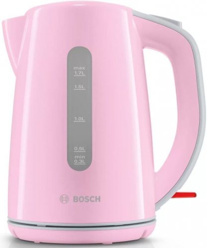 Чайник электрический Bosch TWK7500K 1.7л. 2200Вт розовый/серый (корпус: пластик) фото 6