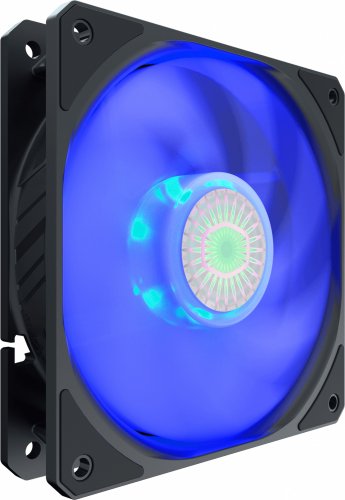 Вентилятор Cooler Master SickleFlow 120 Blue 120x120mm 4-pin 8-27dB 156gr LED Ret фото 3