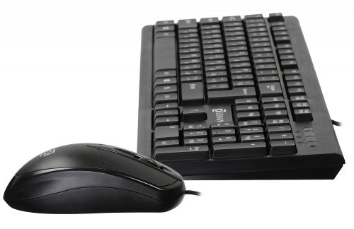 Клавиатура + мышь Оклик 640M клав:черный мышь:черный USB фото 8