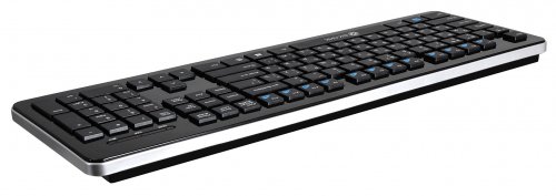 Клавиатура Оклик 870S черный USB беспроводная slim Multimedia фото 10