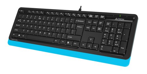 Клавиатура + мышь A4Tech Fstyler F1010 клав:черный/синий мышь:черный/синий USB Multimedia фото 4