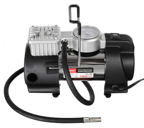 Автомобильный компрессор Starwind CC-240 35л/мин шланг 0.75м фото 2