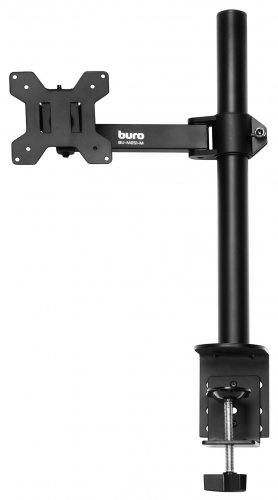 Кронштейн для мониторов ЖК Buro BU-M051-M черный 17"-32" макс.8кг крепление к столешнице поворот и н