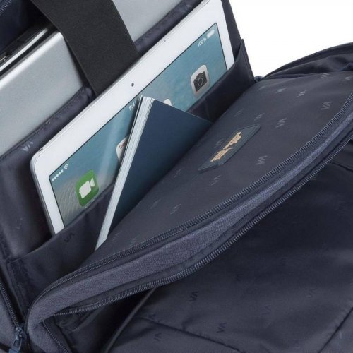 Рюкзак для ноутбука 15.6" Riva 7760 синий полиэстер фото 2