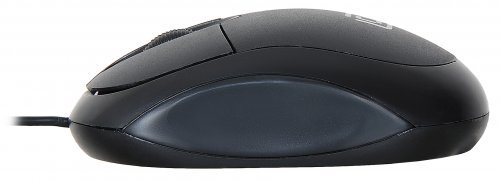 Мышь Оклик 105S черный оптическая (800dpi) USB для ноутбука (3but) фото 3