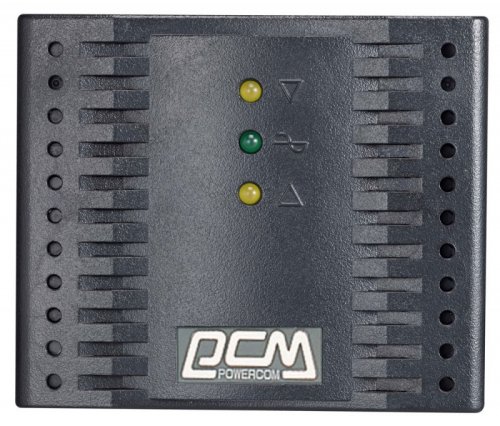 Стабилизатор напряжения Powercom TCA-1200 600Вт 1200ВА черный фото 2