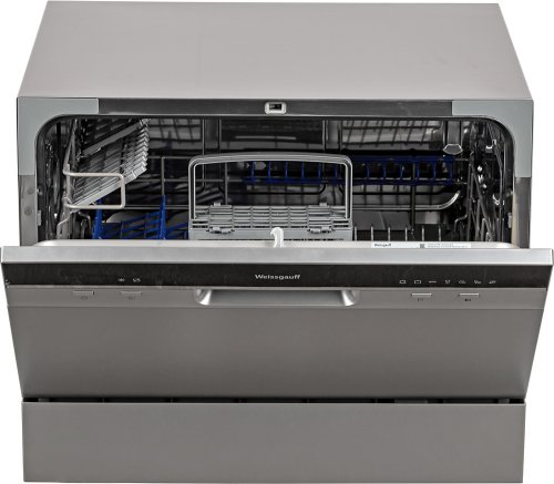 Посудомоечная машина Weissgauff TDW 4017 DS серебристый/черный (компактная) фото 12