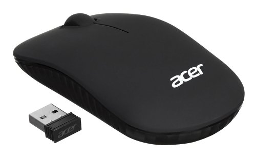 Клавиатура + мышь Acer OKR030 клав:черный мышь:черный USB беспроводная slim фото 15