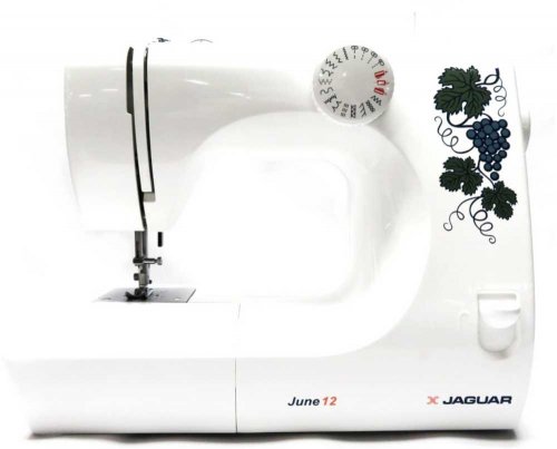 Швейная машина Jaguar June12 белый/цветы