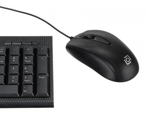 Клавиатура + мышь Оклик 630M клав:черный мышь:черный USB фото 4