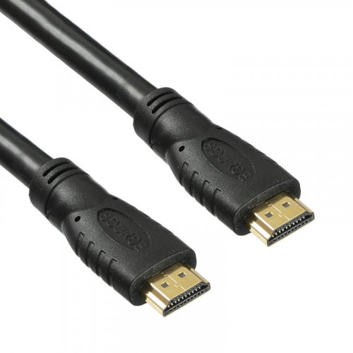Кабель аудио-видео Buro HDMI 2.0 HDMI (m)/HDMI (m) 15м. Позолоченные контакты черный (BHP HDMI 2.0-1 фото 3