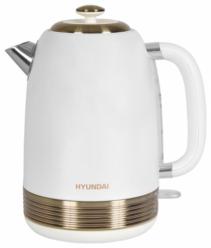 Чайник электрический Hyundai HYK-S4500 1.7л. 2200Вт жемчужный/золотистый (корпус: нержавеющая сталь/ фото 12