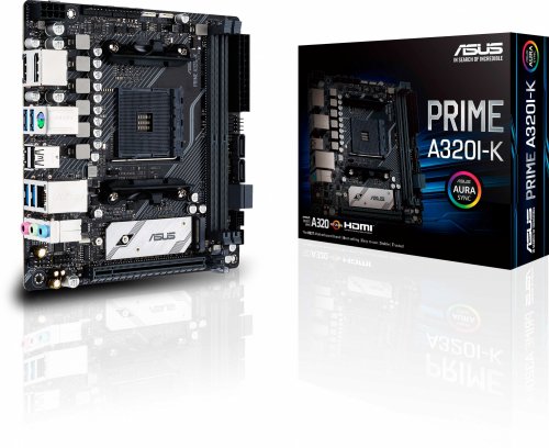 Материнская плата Asus PRIME A320I-K Soc-AM4 AMD A320 2xDDR4 mini-ITX AC`97 8ch(7.1) GbLAN RAID+HDMI фото 6