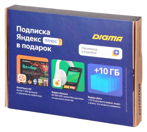 Планшет Digma Optima 7 A101 3G SC7731E (1.3) 4C RAM1Gb ROM8Gb 7" TN 1024x600 3G Android 10.0 Go черн фото 4