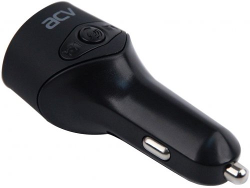 Автомобильный FM-модулятор ACV FMT-119B черный BT USB (37400) фото 3