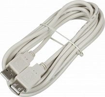 Кабель-удлинитель Ningbo USB2.0-AM-AF-3-BR USB A(m) USB A(f) 3м блистер