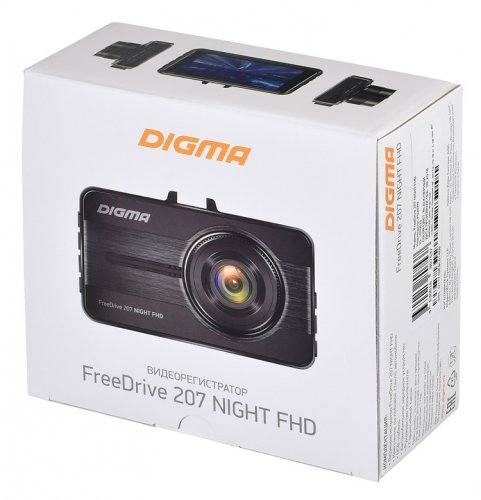 Видеорегистратор Digma FreeDrive 207 Night FHD черный 2Mpix 1080x1920 1080p 150гр. GP2247 фото 5