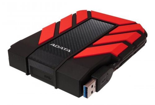Жесткий диск A-Data USB 3.0 1Tb AHD710P-1TU31-CRD HD710Pro DashDrive Durable (5400rpm) 2.5" красный фото 4