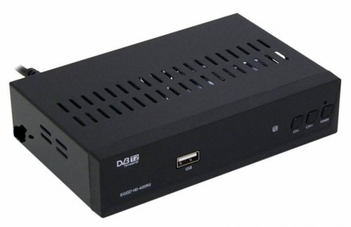 Ресивер DVB-T2 Сигнал Эфир HD-600RU черный фото 2