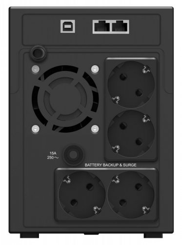Источник бесперебойного питания Ippon Smart Power Pro II Euro 2200 1200Вт 2200ВА черный фото 4