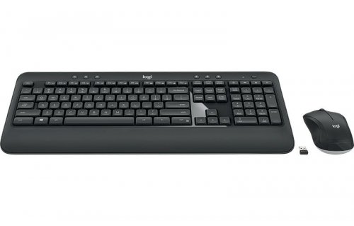 Клавиатура + мышь Logitech MK540 Advanced клав:черный мышь:черный USB беспроводная slim Multimedia фото 3