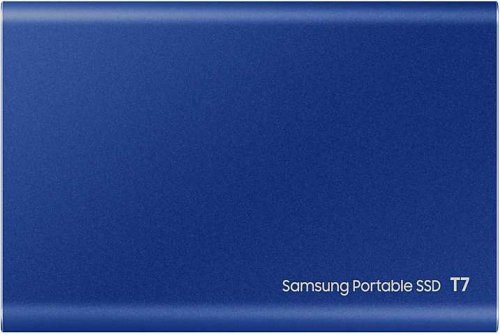 Накопитель SSD Samsung USB-C 500Gb MU-PC500H/WW T7 1.8" синий фото 4