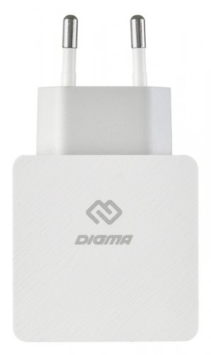 Сетевое зар./устр. Digma DGPD-18W-WG 3A PD универсальное кабель USB Type C белый фото 7