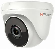 Камера видеонаблюдения аналоговая HiWatch DS-T233 2.8-2.8мм HD-TVI цветная корп.:белый (DS-T233 (2.8