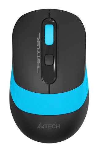Клавиатура + мышь A4Tech Fstyler FG1010 клав:черный/синий мышь:черный/синий USB беспроводная Multime фото 12
