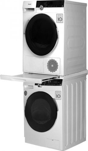 Сушильная машина Weissgauff WD 599 DC Inverter Heat Pump кл.энер.:A+++ макс.загр.:9кг белый фото 4