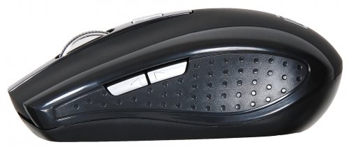 Мышь Оклик 455MW черный оптическая (1600dpi) беспроводная USB для ноутбука (6but) фото 3