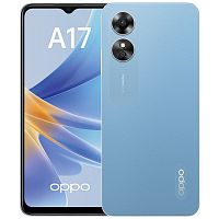 Смартфон OPPO A17 4/64 ГБ голубой