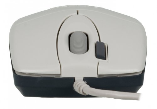 Мышь A4Tech OP-620D белый/синий оптическая (1000dpi) USB1.1 (4but) фото 4