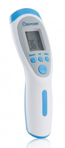 Термометр инфракрасный Berrcom JXB-182 белый/синий фото 4