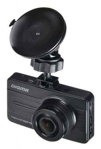 Видеорегистратор Digma FreeDrive 207 Night FHD черный 2Mpix 1080x1920 1080p 150гр. GP2247 фото 2