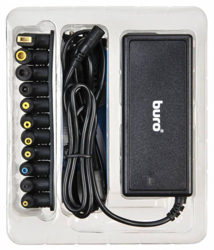 Блок питания Buro BUM-1287M90 автоматический 90W 18.5V-20V 11-connectors от бытовой электросети фото 4