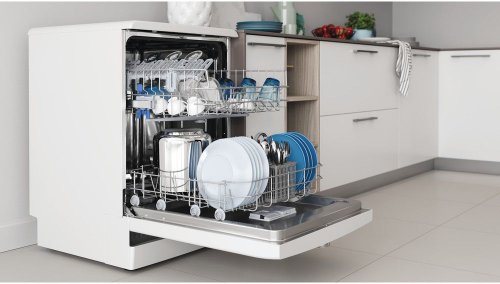 Посудомоечная машина Indesit DFE 1B10 белый (полноразмерная) фото 9