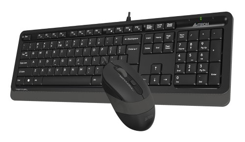 Клавиатура + мышь A4Tech Fstyler F1010 клав:черный/серый мышь:черный/серый USB Multimedia фото 5