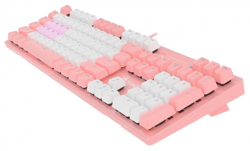 Клавиатура A4Tech Bloody B800 Dual Color механическая розовый/белый USB for gamer LED фото 12