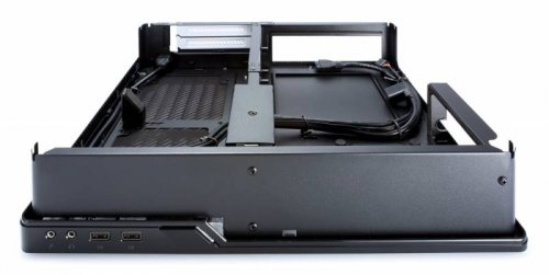Корпус Fractal Design Node 202 черный без БП miniITX 2x120mm 2xUSB3.0 audio bott PSU фото 10