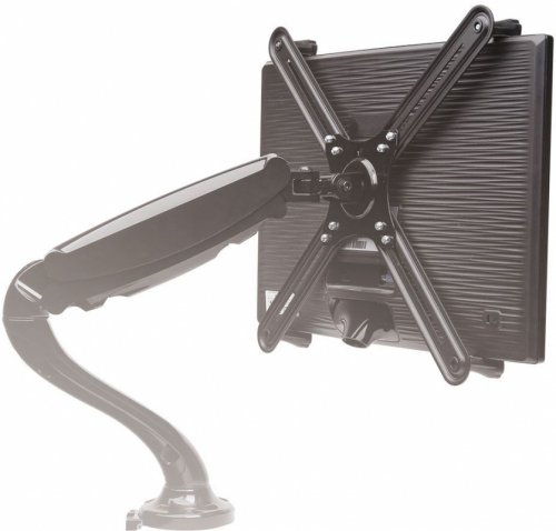 Кронштейн-адаптер для мониторов Arm Media LCD-M2 черный макс.7кг настольный поворот и наклон верт.пе