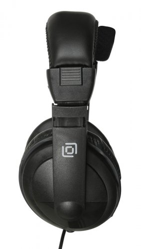 Наушники с микрофоном Оклик HS-M137V черный 1.8м мониторные оголовье (JD750) фото 12