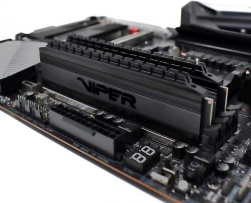 Память DDR4 2x8Gb 4400МГц Patriot PVB416G440C8K Viper 4 Blackout RTL Gaming PC4-35200 CL18 DIMM 288- фото 9